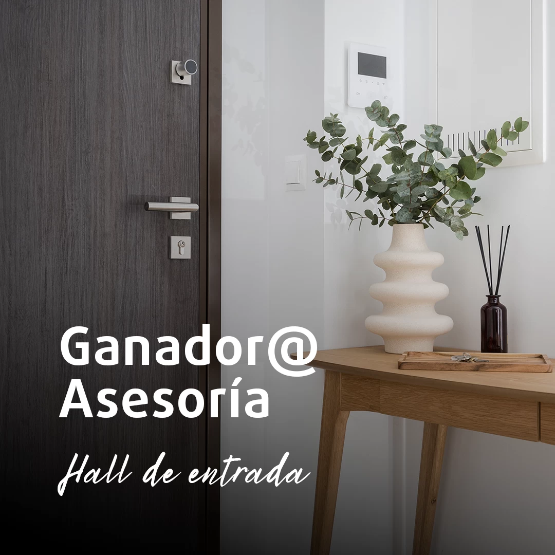 Ganadora asesoría: Hall de entrada