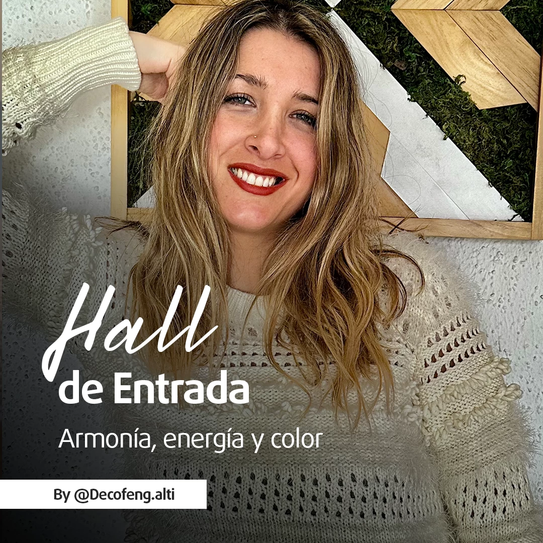 Hall de entrada: armonía, energía y color